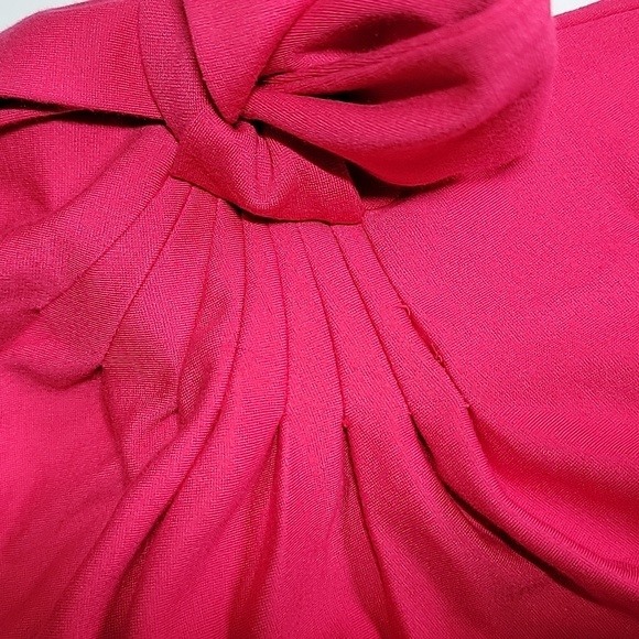 WHBM Side-Tie Polished Knit Shift Dress/ M. - Picture 13 of 14